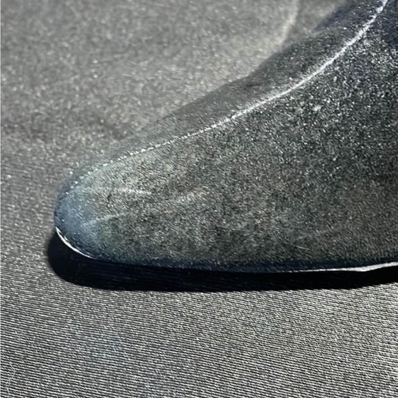 EC Colin Stewart black suede ankle boots size 7 only worn a few times - Picture 6 of 8